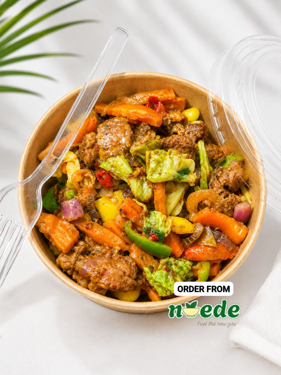 Peppered Chicken Bowl